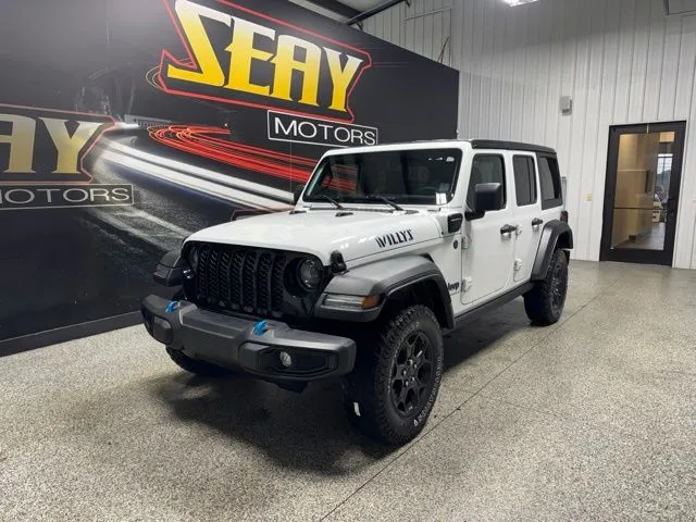 White 2023 Jeep Wrangler Willys 4xe for sale in Mayfield, KY