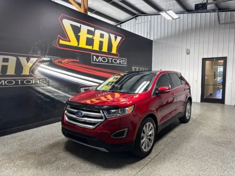 Red 2018 Ford Edge Titanium for sale in Mayfield, KY