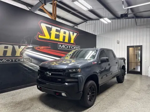 Gray 2021 Chevrolet Silverado 1500 LT Trail Boss for sale in Mayfield, KY