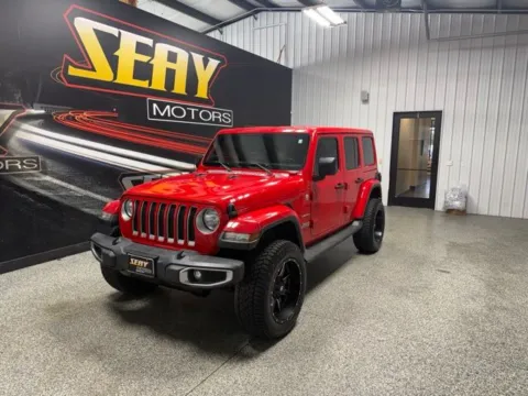 Red 2018 Jeep Wrangler Unlimited Sahara for sale in Mayfield, KY