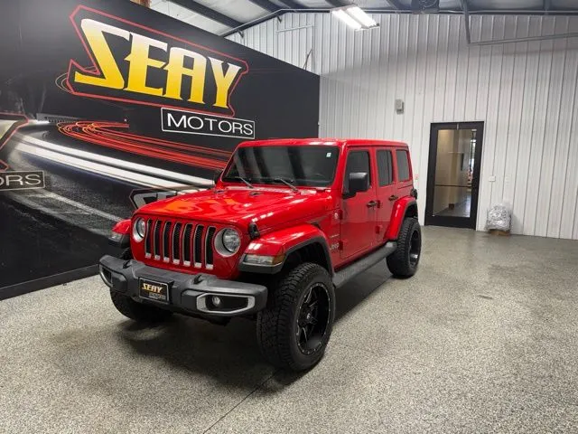 Red 2018 Jeep Wrangler Unlimited Sahara for sale in Mayfield, KY