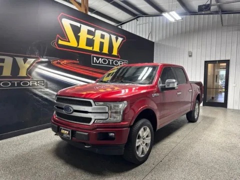 Red 2018 Ford F-150 Platinum for sale in Mayfield, KY