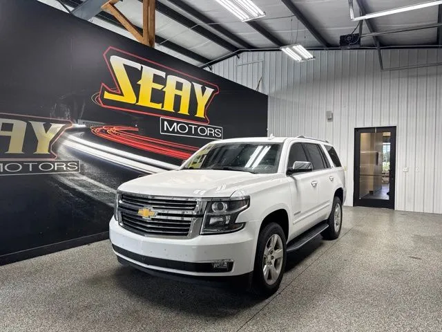 White 2015 Chevrolet Tahoe LTZ for sale in Mayfield, KY