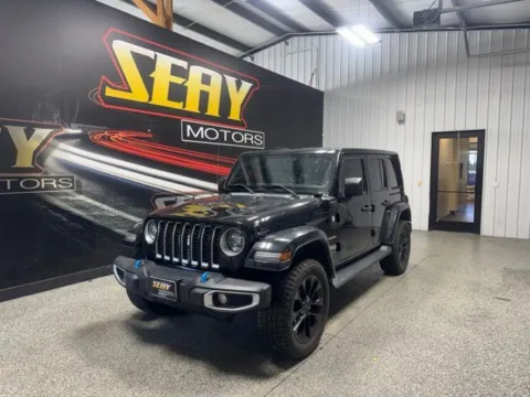 Black 2022 Jeep Wrangler Unlimited Sahara 4xe for sale in Mayfield, KY
