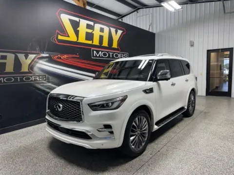 White 2021 INFINITI QX80 Sensory for sale in Mayfield, KY