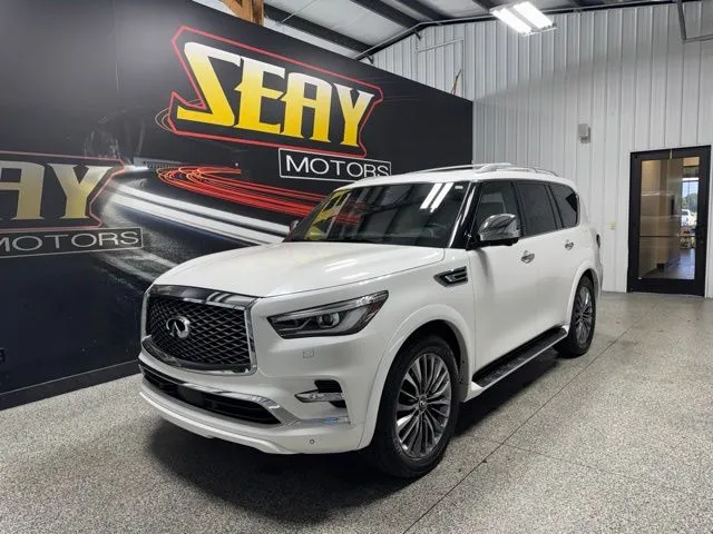 White 2021 INFINITI QX80 Sensory for sale in Mayfield, KY