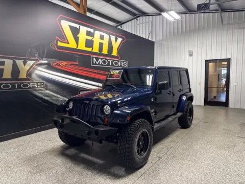 Blue 2013 Jeep Wrangler Unlimited Sahara for sale in Mayfield, KY