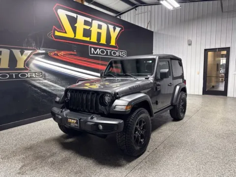 Gray 2022 Jeep Wrangler Willys for sale in Mayfield, KY
