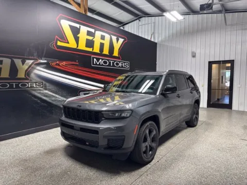 Gray 2021 Jeep Grand Cherokee L Altitude for sale in Mayfield, KY
