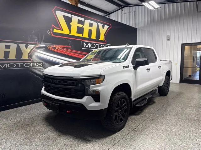 White 2023 Chevrolet Silverado 1500 Custom Trail Boss for sale in Mayfield, KY