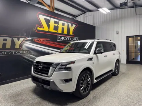White 2021 Nissan Armada Platinum for sale in Mayfield, KY