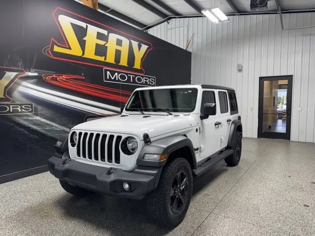 White 2020 Jeep Wrangler Unlimited Sport Altitude for sale in Mayfield, KY