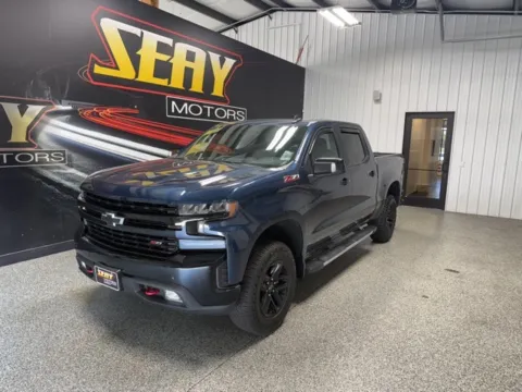 Blue 2020 Chevrolet Silverado 1500 LT Trail Boss for sale in Mayfield, KY