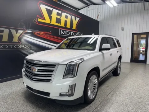 White 2019 Cadillac Escalade Platinum Edition for sale in Mayfield, KY