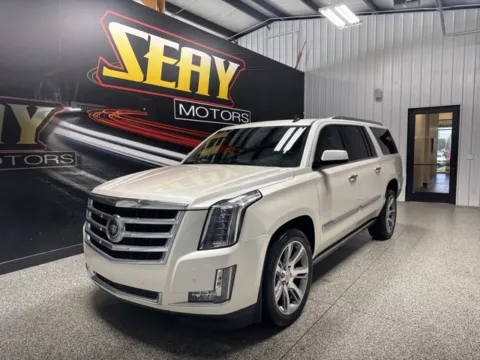White 2015 Cadillac Escalade ESV Premium for sale in Mayfield, KY