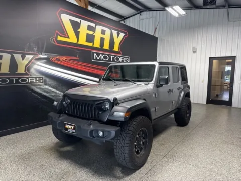 Silver 2018 Jeep Wrangler Unlimited Sport S for sale in Mayfield, KY