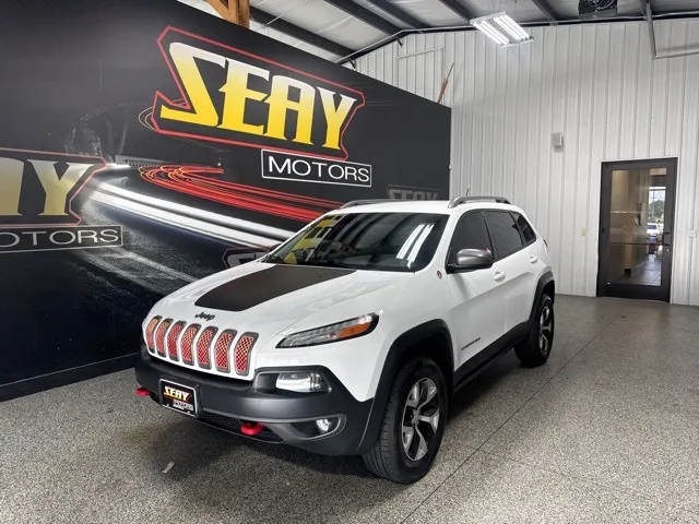 White 2014 Jeep Cherokee Trailhawk for sale in Mayfield, KY