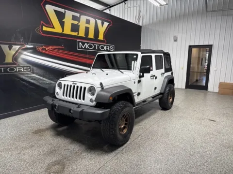 White 2015 Jeep Wrangler Unlimited Sport for sale in Mayfield, KY