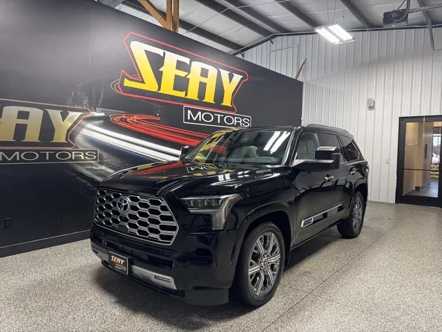 Black 2024 Toyota Sequoia Capstone for sale in Mayfield, KY