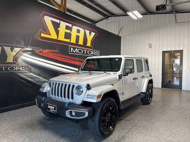 Silver 2023 Jeep Wrangler Sahara 4xe for sale in Mayfield, KY