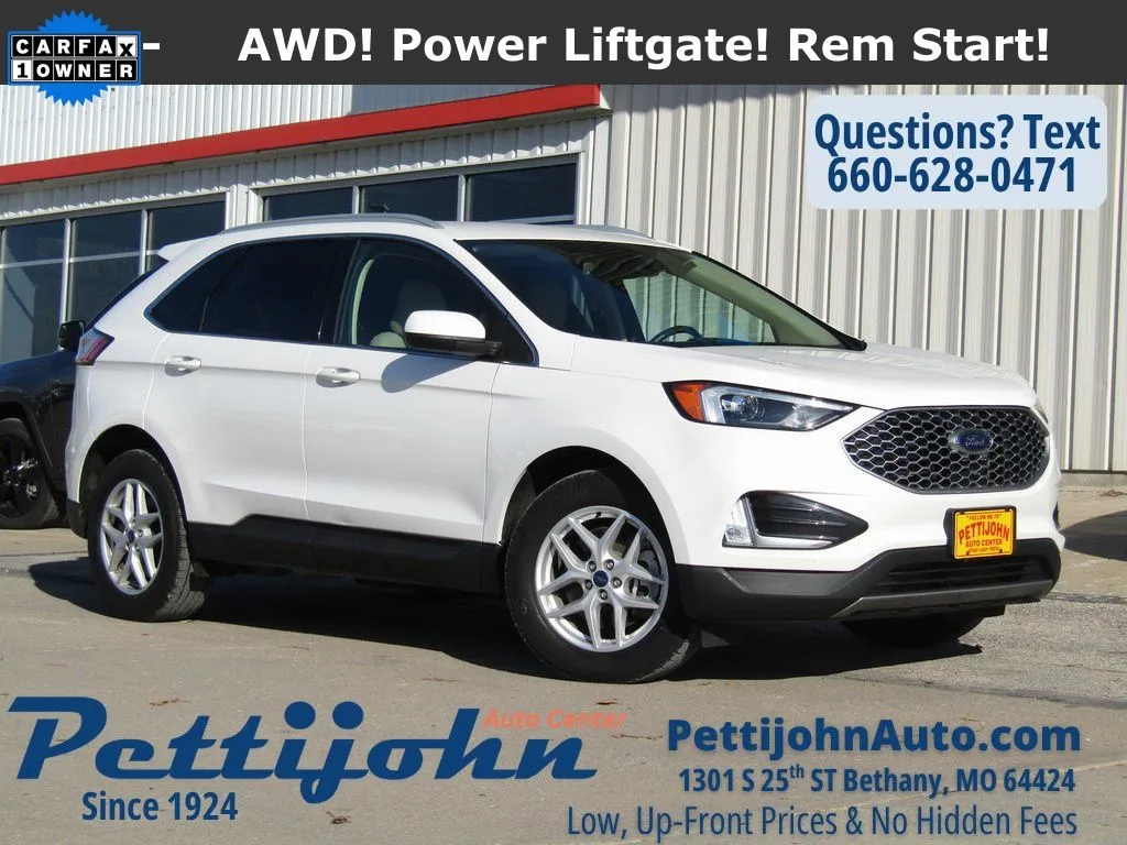 White 2023 Ford Edge SEL for sale in Bethany, MO