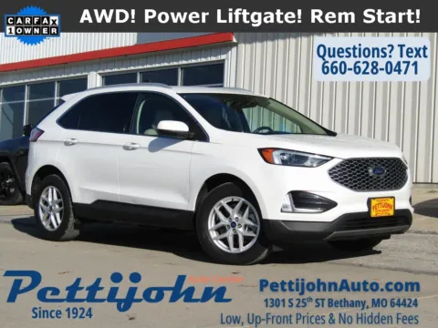 White 2023 Ford Edge SEL for sale in Bethany, MO