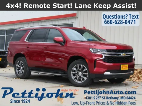 Red 2023 Chevrolet Tahoe LS for sale in Bethany, MO