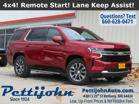 Red 2023 Chevrolet Tahoe LS for sale in Bethany, MO