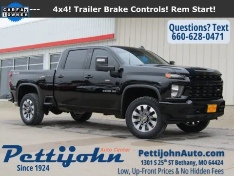 Black 2022 Chevrolet Silverado 2500HD Custom for sale in Bethany, MO