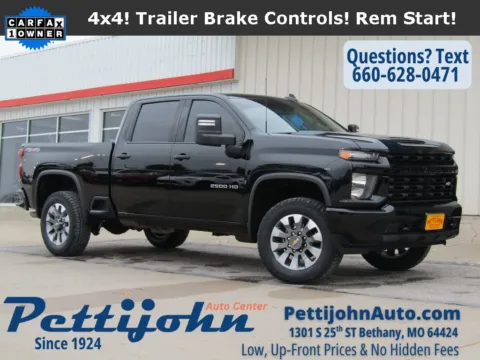 Black 2022 Chevrolet Silverado 2500HD Custom for sale in Bethany, MO