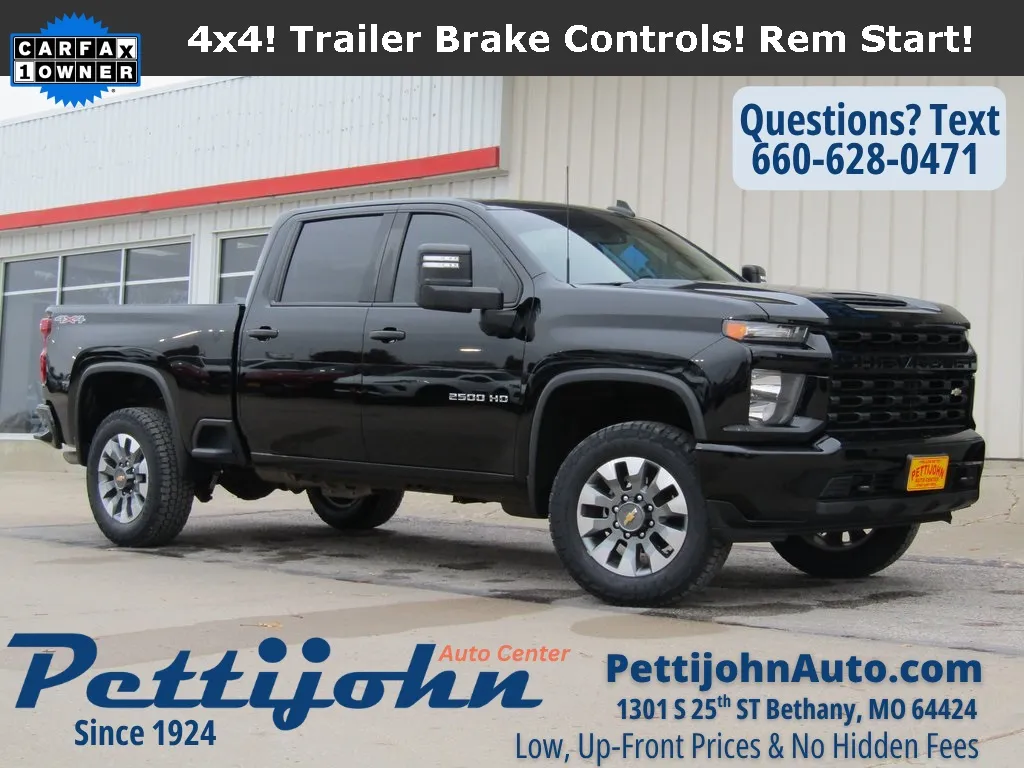 Used 2022 Chevrolet Silverado 2500HD Custom with VIN 2GC4YME74N1212631 for sale in Kansas City