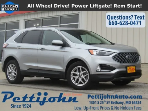 Silver 2023 Ford Edge SEL for sale in Bethany, MO