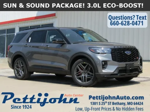 Gray 2025 Ford Explorer ST for sale in Bethany, MO