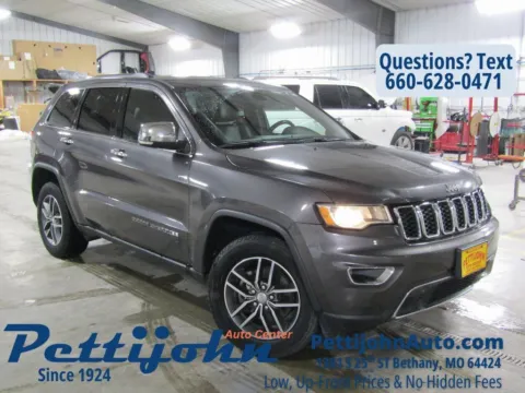 Gray 2018 Jeep Grand Cherokee Limited for sale in Bethany, MO