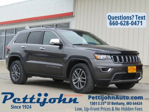 Gray 2018 Jeep Grand Cherokee Limited for sale in Bethany, MO