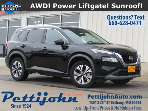 Black 2023 Nissan Rogue SV for sale in Bethany, MO