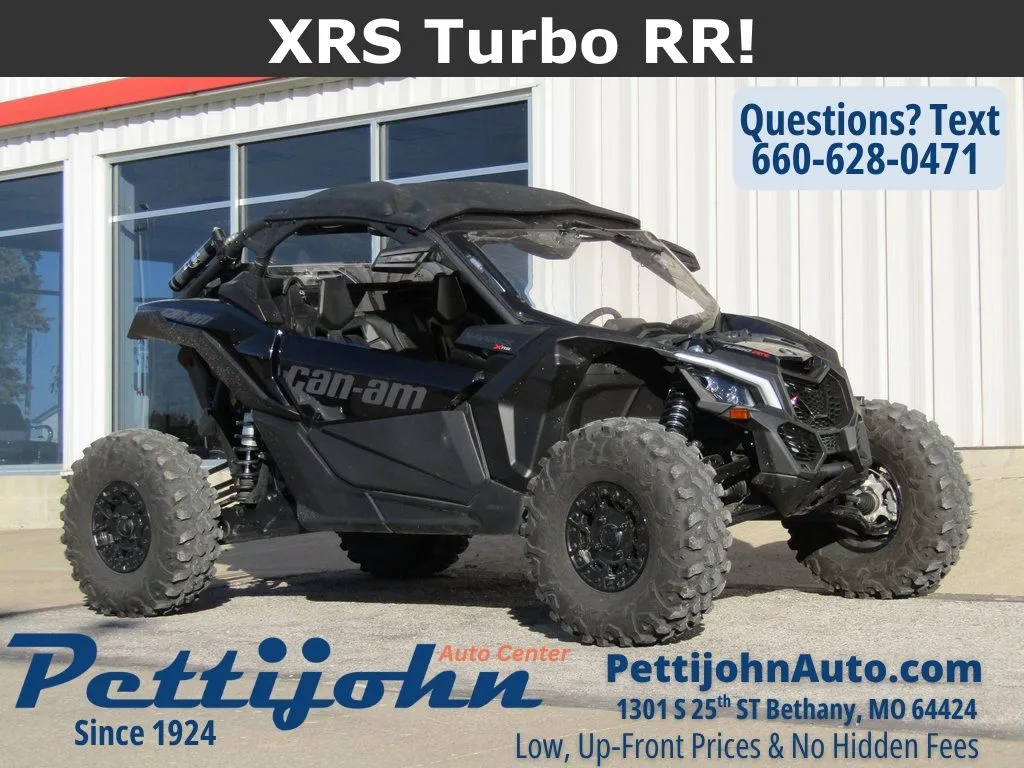 Black 2022 Can-Am Maverick X3 XRS Turbo RR for sale in Bethany, MO