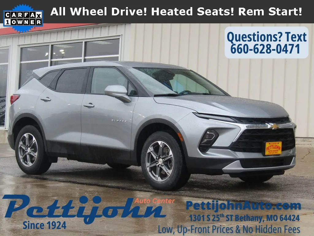 Used 2025 Chevrolet Blazer 2LT with VIN 3GNKBHR44SS151739 for sale in Kansas City