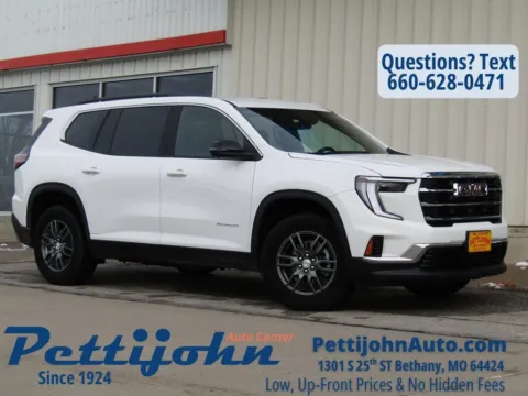 White 2025 GMC Acadia Elevation for sale in Bethany, MO