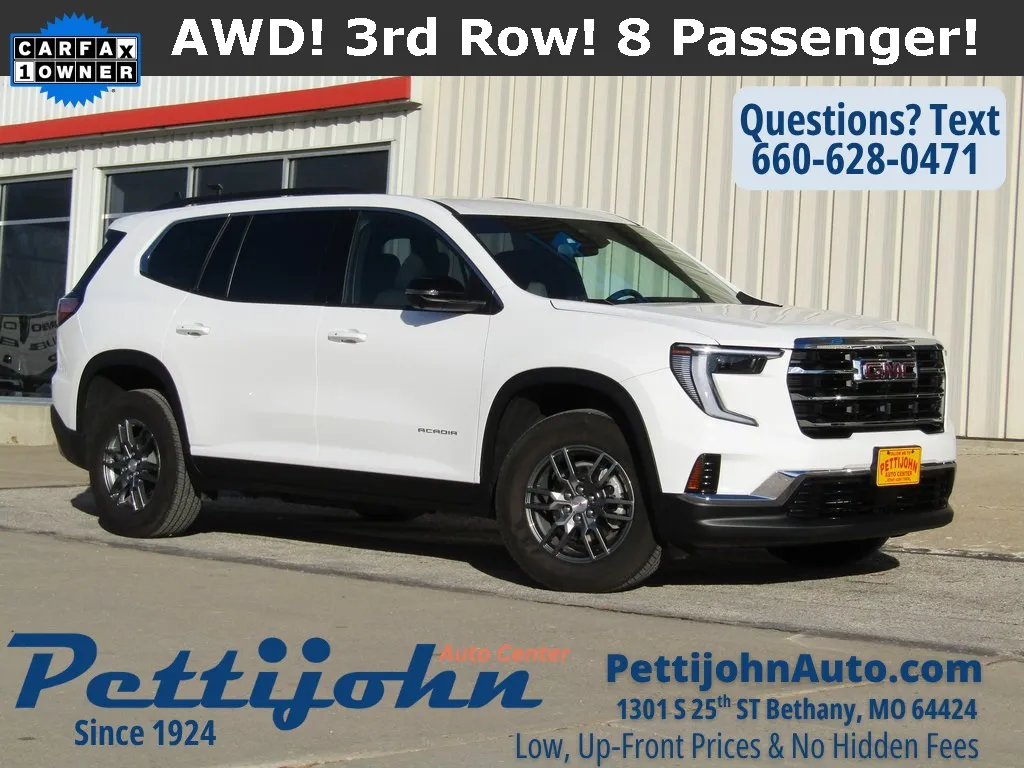Used 2025 GMC Acadia Elevation with VIN 1GKENNRS0SJ165976 for sale in Kansas City
