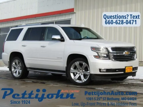 White 2017 Chevrolet Tahoe Premier for sale in Bethany, MO