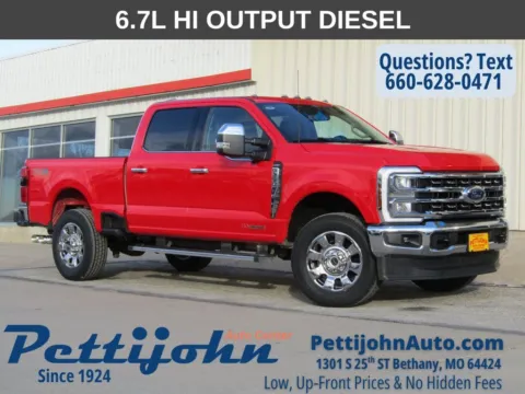 Red 2025 Ford F-250SD Lariat for sale in Bethany, MO
