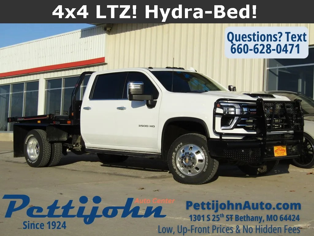 Used 2024 Chevrolet Silverado 3500HD LTZ with VIN 1GC4YUEY5RF141026 for sale in Kansas City