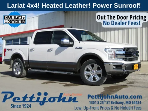 White 2019 Ford F-150 Lariat for sale in Bethany, MO