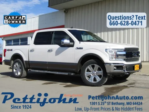 White 2019 Ford F-150 Lariat for sale in Bethany, MO