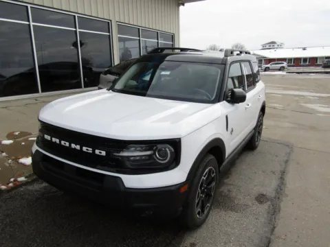 White 2025 Ford Bronco Sport Outer Banks for sale in Bethany, MO