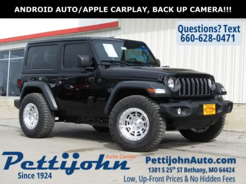Black 2026 Jeep Wrangler Sport for sale in Bethany, MO