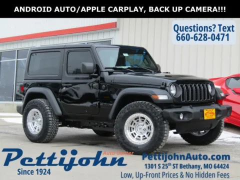 Black 2026 Jeep Wrangler Sport for sale in Bethany, MO