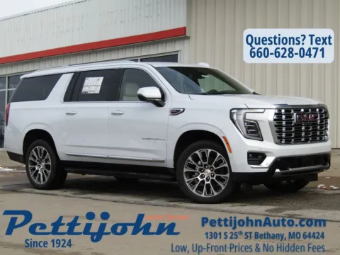 White 2026 GMC Yukon XL Denali for sale in Bethany, MO