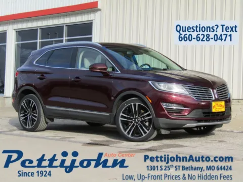 Red 2017 Lincoln MKC Reserve for sale in Bethany, MO